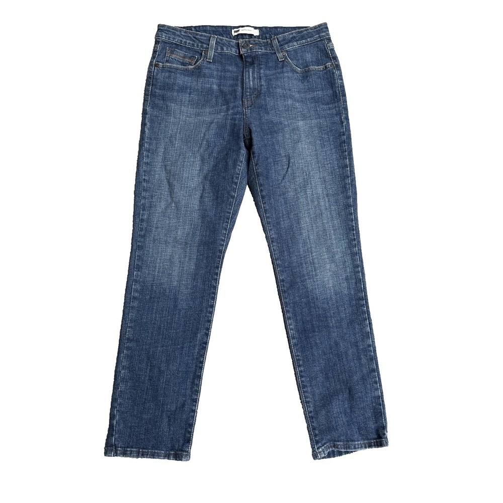 Levis Jeans Womens 12S Blue Mid Rise Skinny Stretch Denim Medium Wash